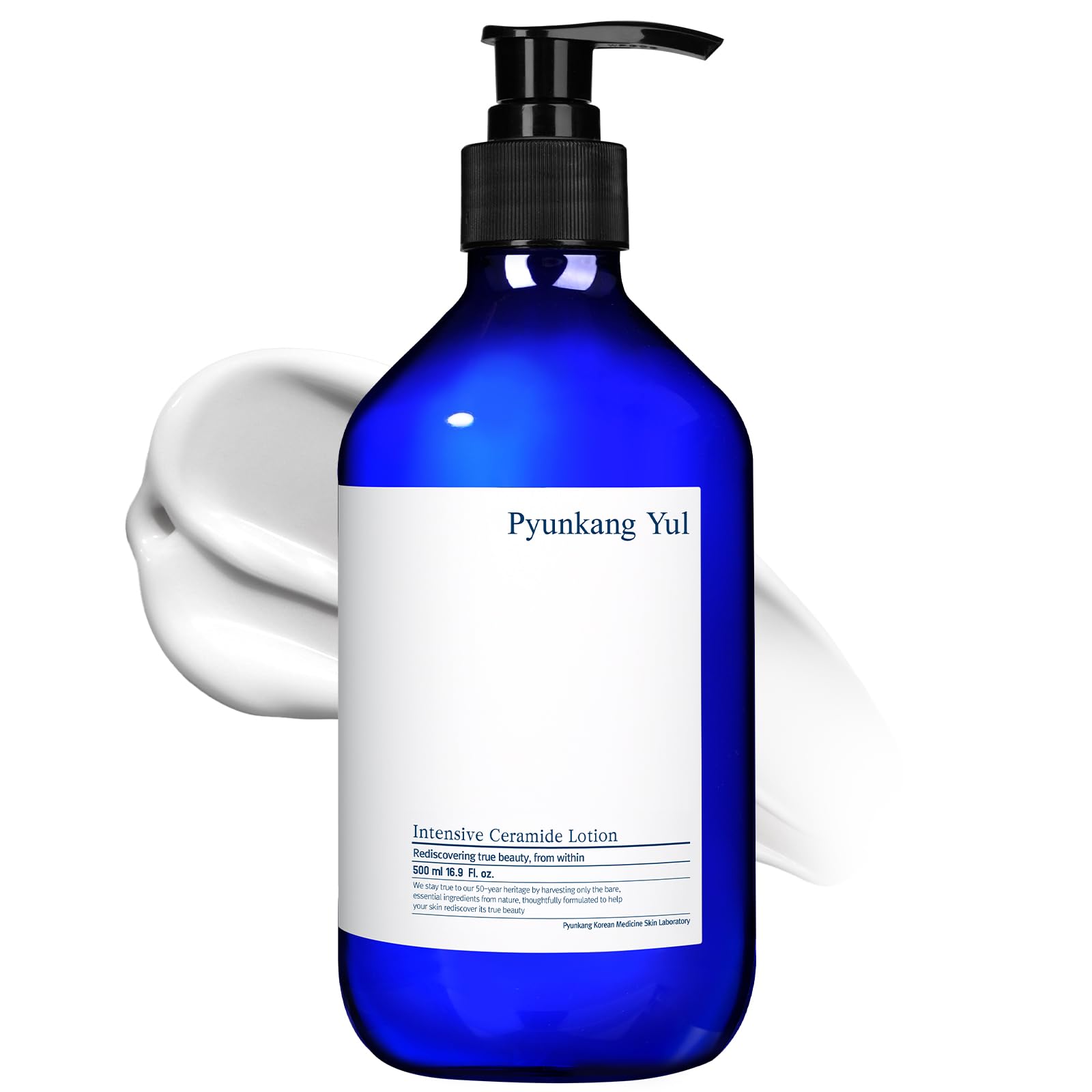 Pyunkang Yul front packaging showing clean design and large 500ml size benefit