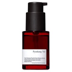 Pyunkang Yul front bottle showing serum packaging and elegant finish benefit