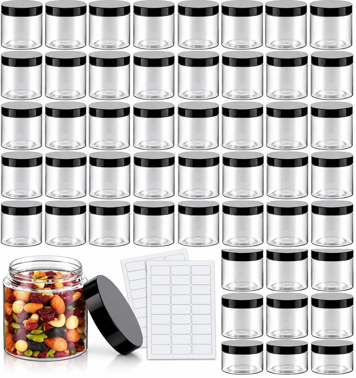 PYYZHALI front view of 50-pack jars showing neat packaging and quantity benefit