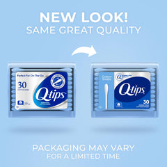 Q-tips open case with swabs inside showing organized protection benefit