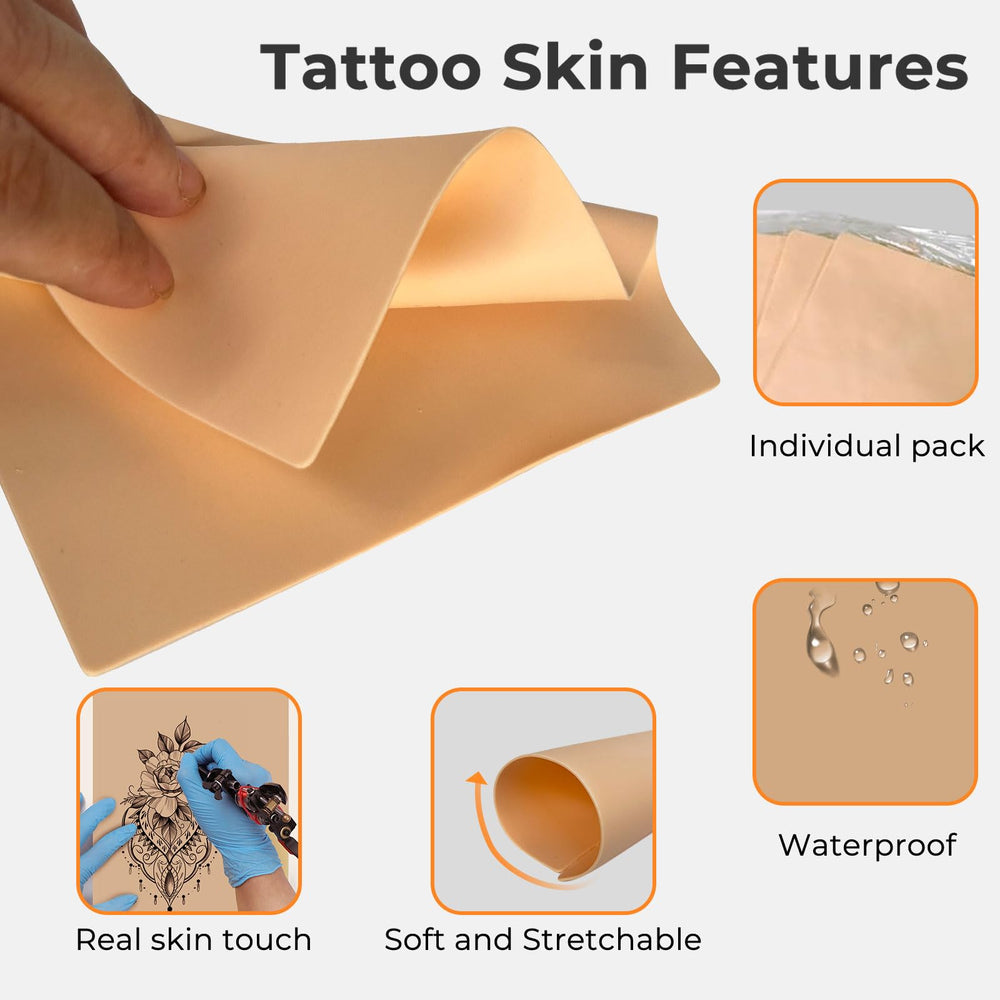 qeqanazo sheet stretched around forearm to simulate contouring benefit