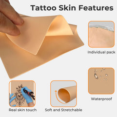qeqanazo sheet stretched around forearm to simulate contouring benefit