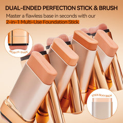 QIANWHITE cream texture swipe highlighting hydrating, blendable finish