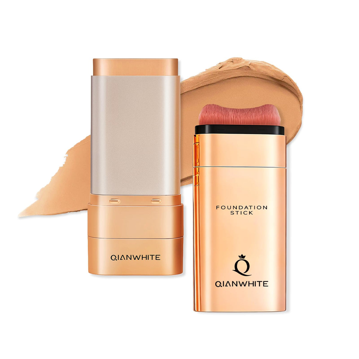 QIANWHITE front packaging showing compact stick for easy use