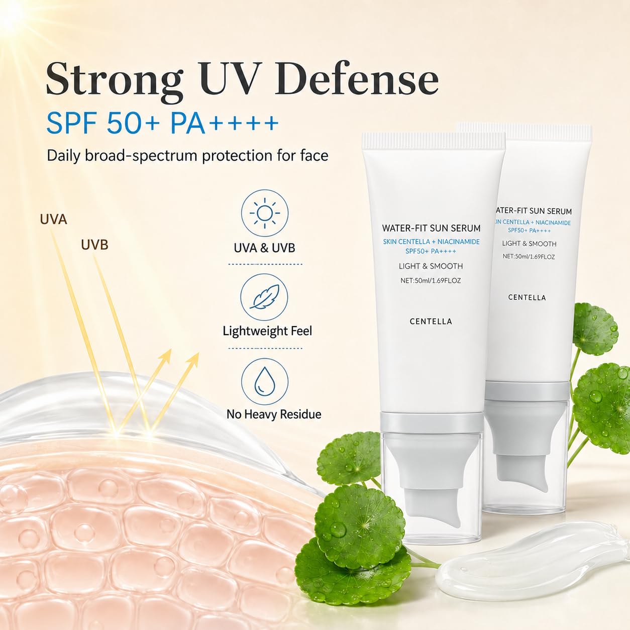 QIAOREYIFAG twin 50ml bottles side-by-side showing travel-ready value