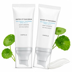 QIAOREYIFAG front packaging showing SPF50 protection and twin tubes benefit