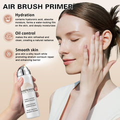 QIUFSSE application brush loaded for smooth, even coverage