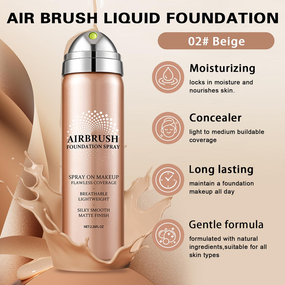 QIUFSSE open cap with foundation texture highlighting hydration