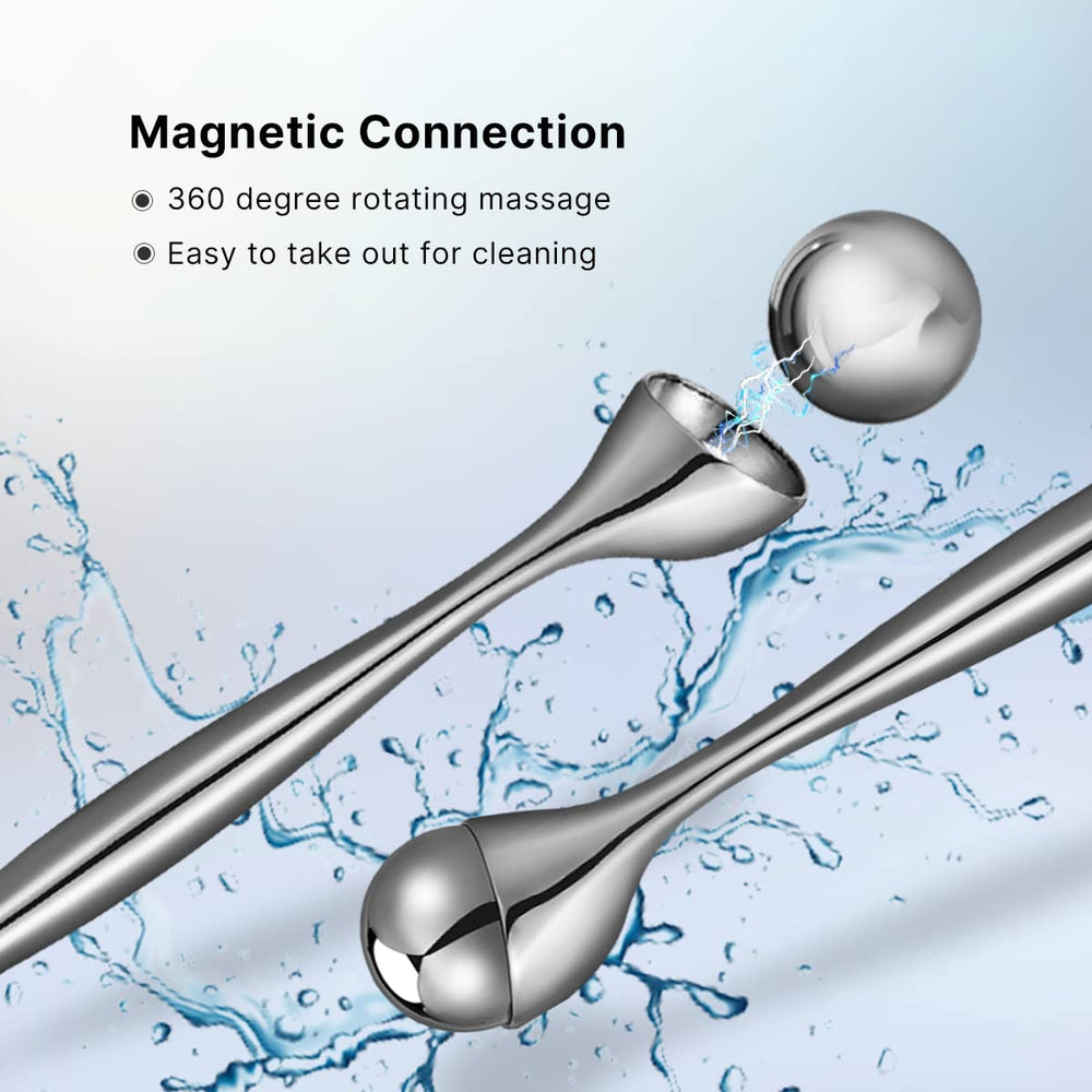QooWo applicator tip detail showing acupuncture pen to relieve tension