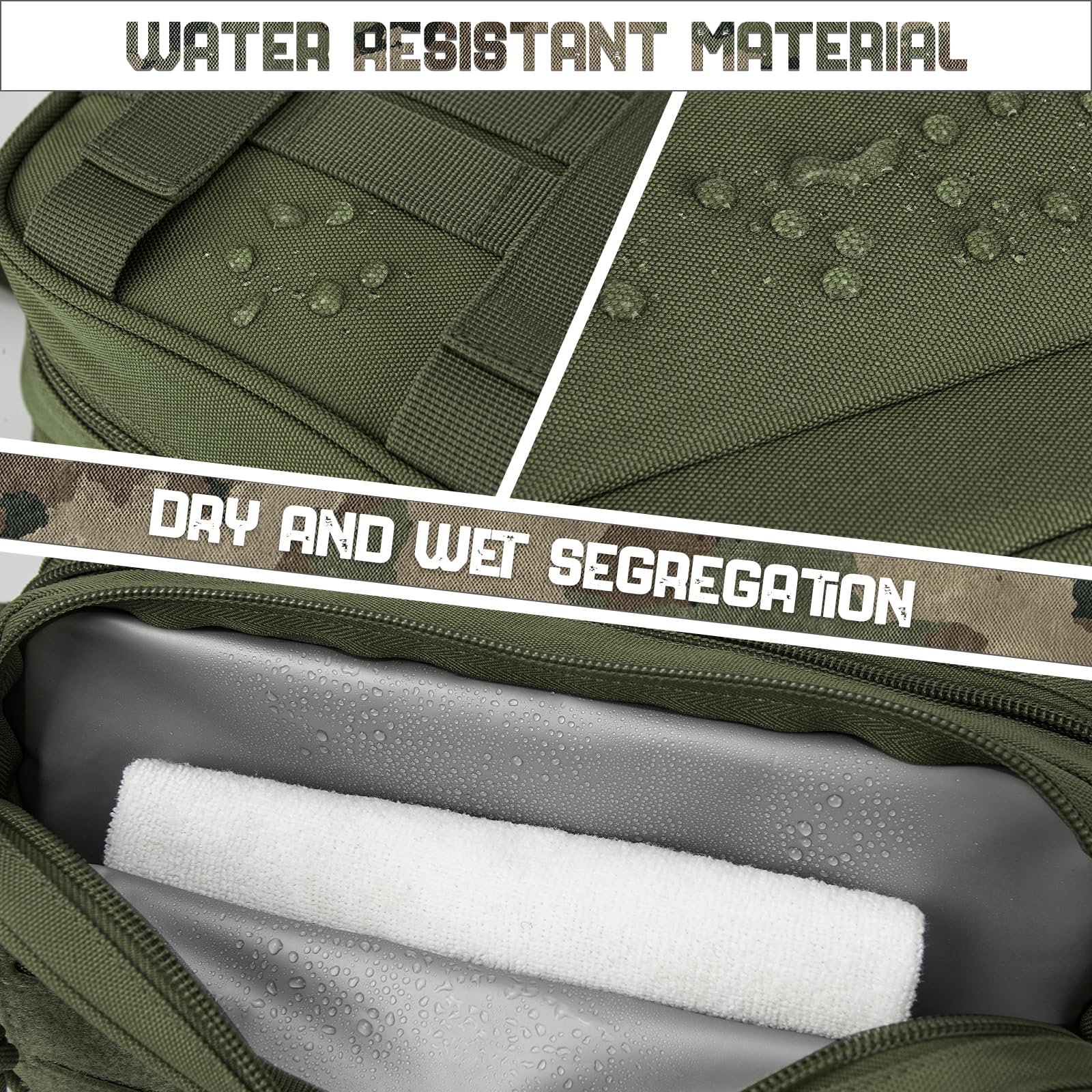 QT&QY interior mesh pocket close-up keeping small items organized benefit