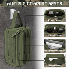 QT&QY MOLLE webbing detail for attaching pouches and tools benefit