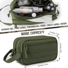 QT&QY wide open top displaying interior access for quick packing benefit