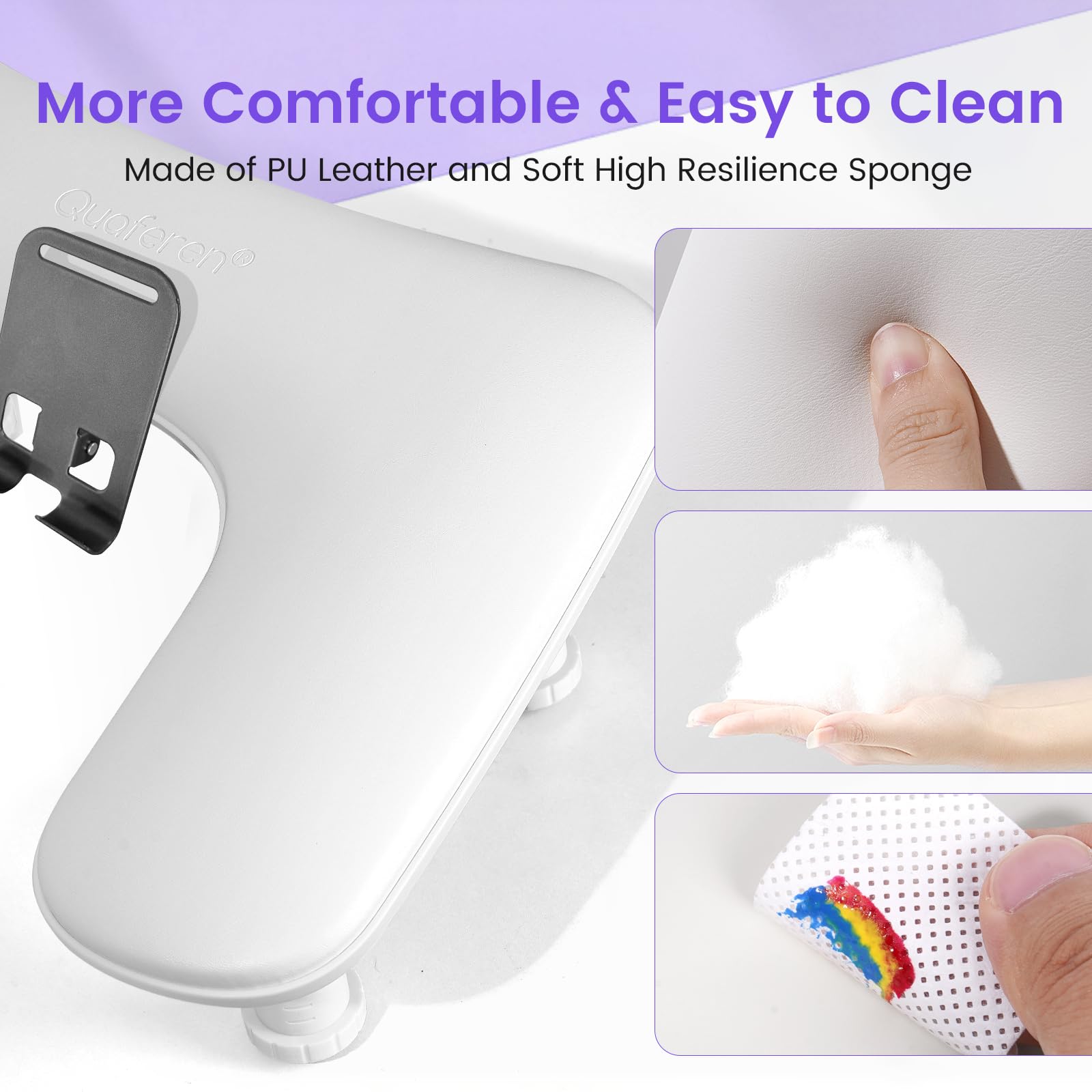 Quaferen folded flat for compact storage and easy transport between jobs