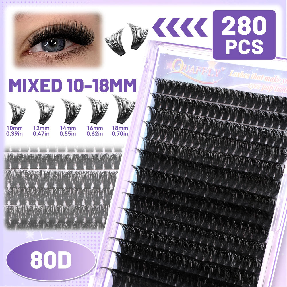QUAFFLY curler and dual-ended comb showing shaping and blending benefit