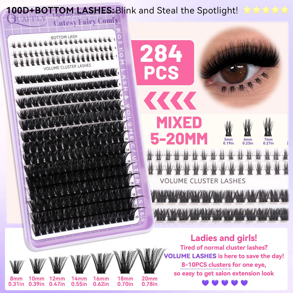 QUAFFLY precision tweezers and curler enabling accurate application