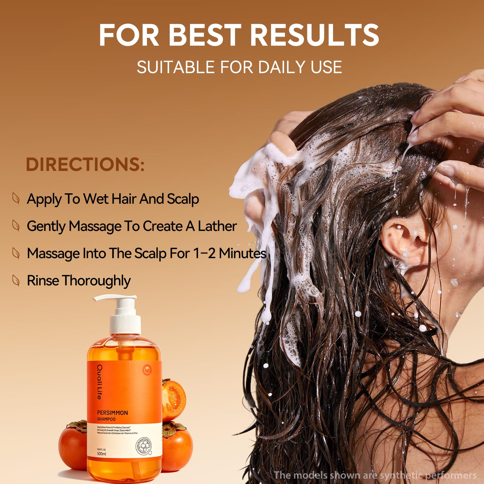 QualiLife citrus note visual implying long-lasting fresh scent benefit