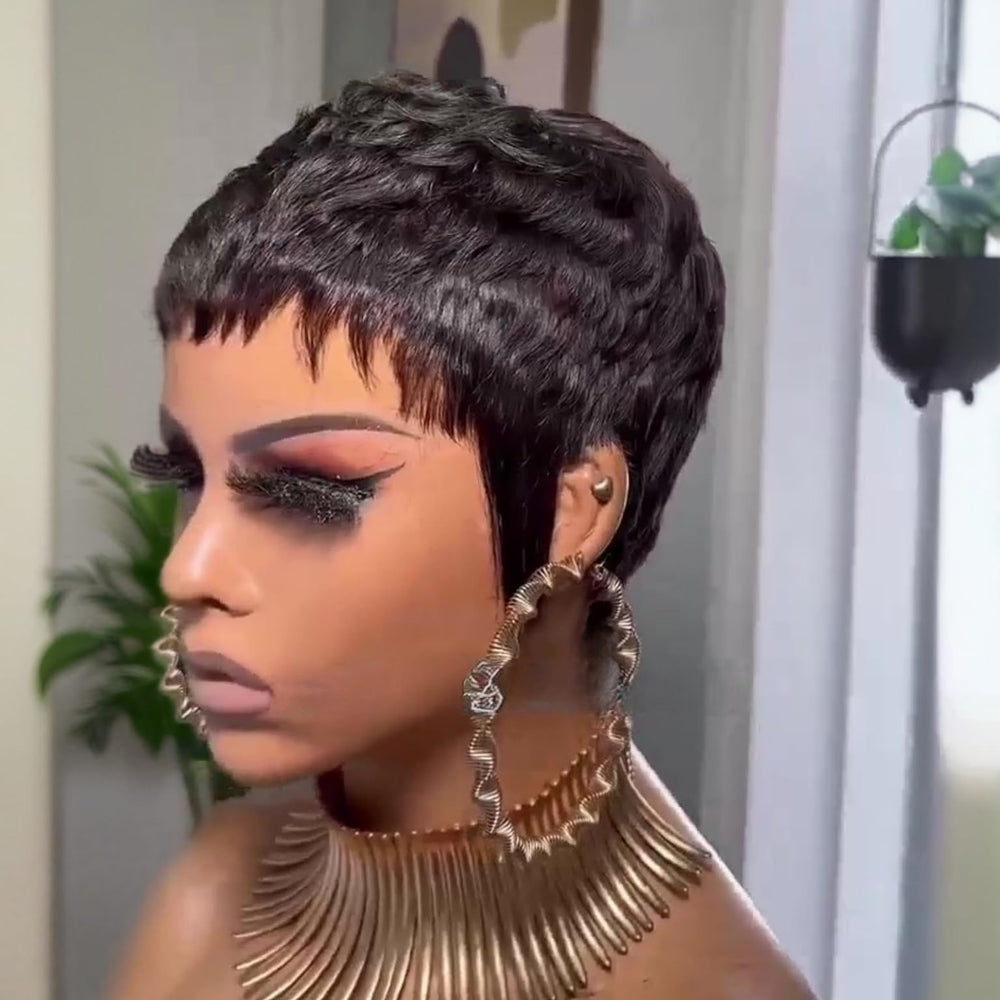 Quazirpu human hair texture close-up showing natural shine and styling ease