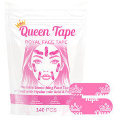 Queen Tape being applied to forehead for discreet smoothing benefit