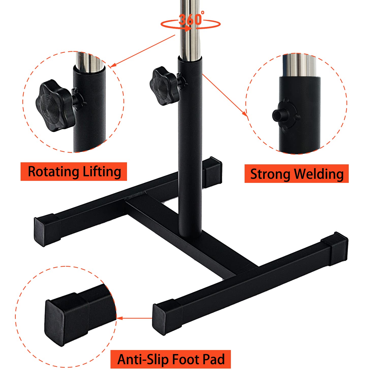QUEESALN footrest in salon setting demonstrating client comfort and professional use