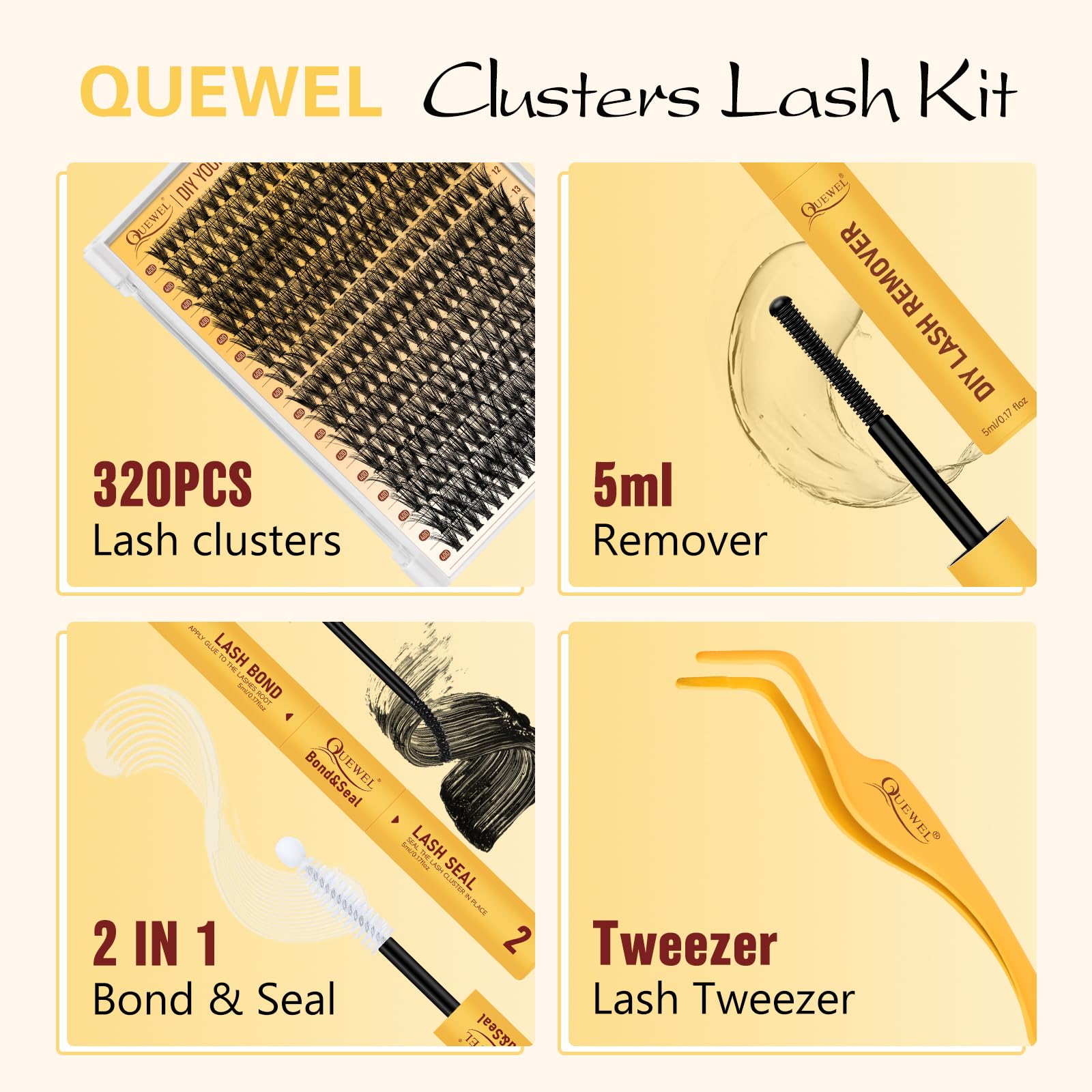 QUEWEL before and after photos demonstrating visible volume improvement