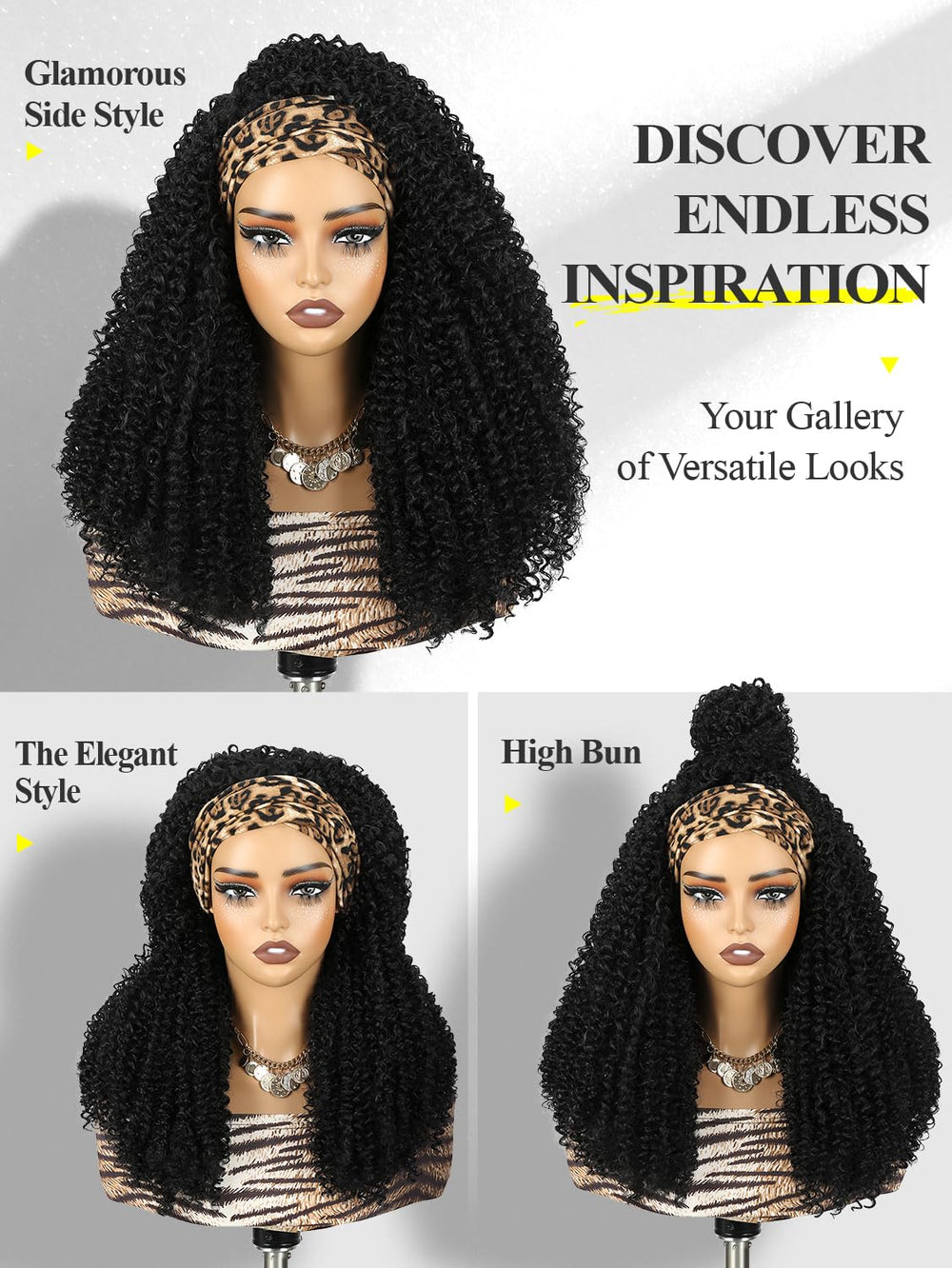 quickwig internal strap and two combs ensuring secure, glueless fit