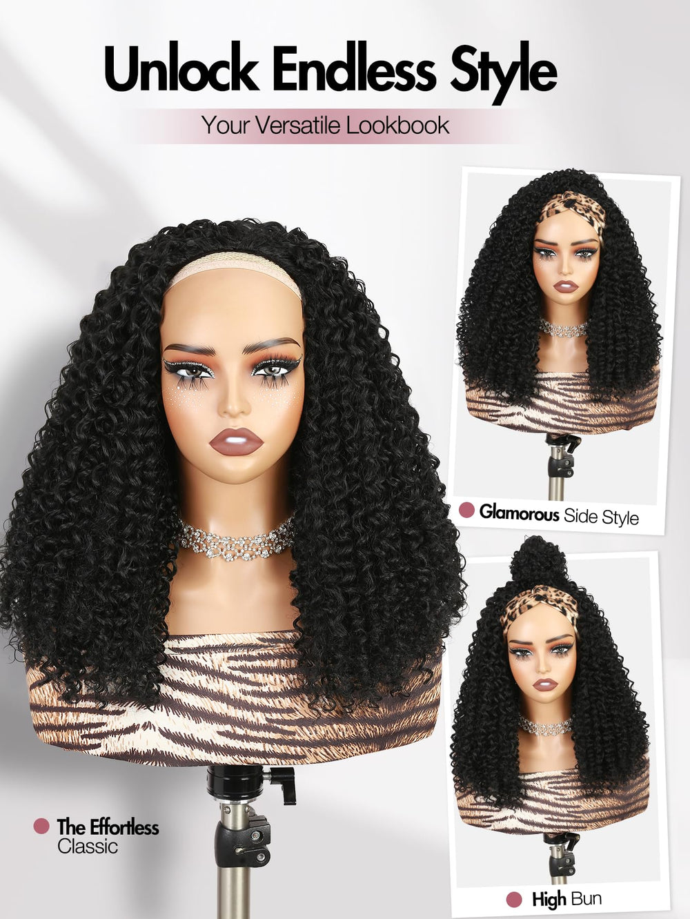quickwig interior cap with elastic and combs for glueless fit