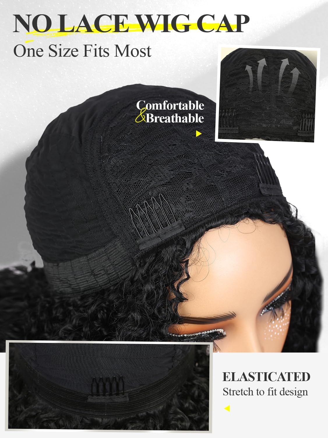 quickwig lifestyle shot paired with outfit for versatile styling ideas