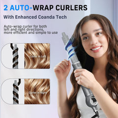 QUICO dryer brush head detail showing bristles for volume and smoothing