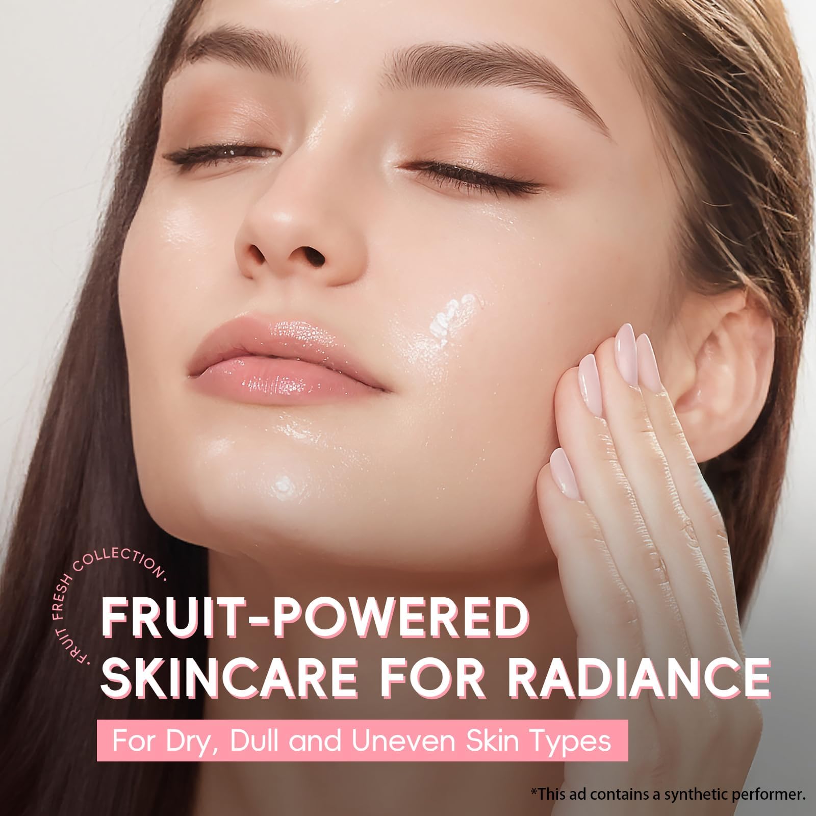 QUIYUM toner bottle and drop showing hydrating, prepping benefit