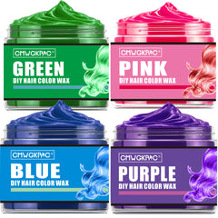 QUNGCO front packaging showing four color waxes and compact kit benefit