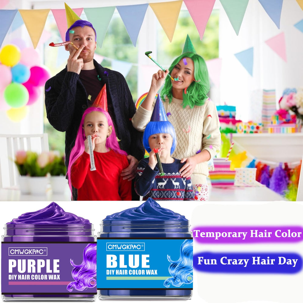 QUNGCO purple highlight being combed for blended look and precise control