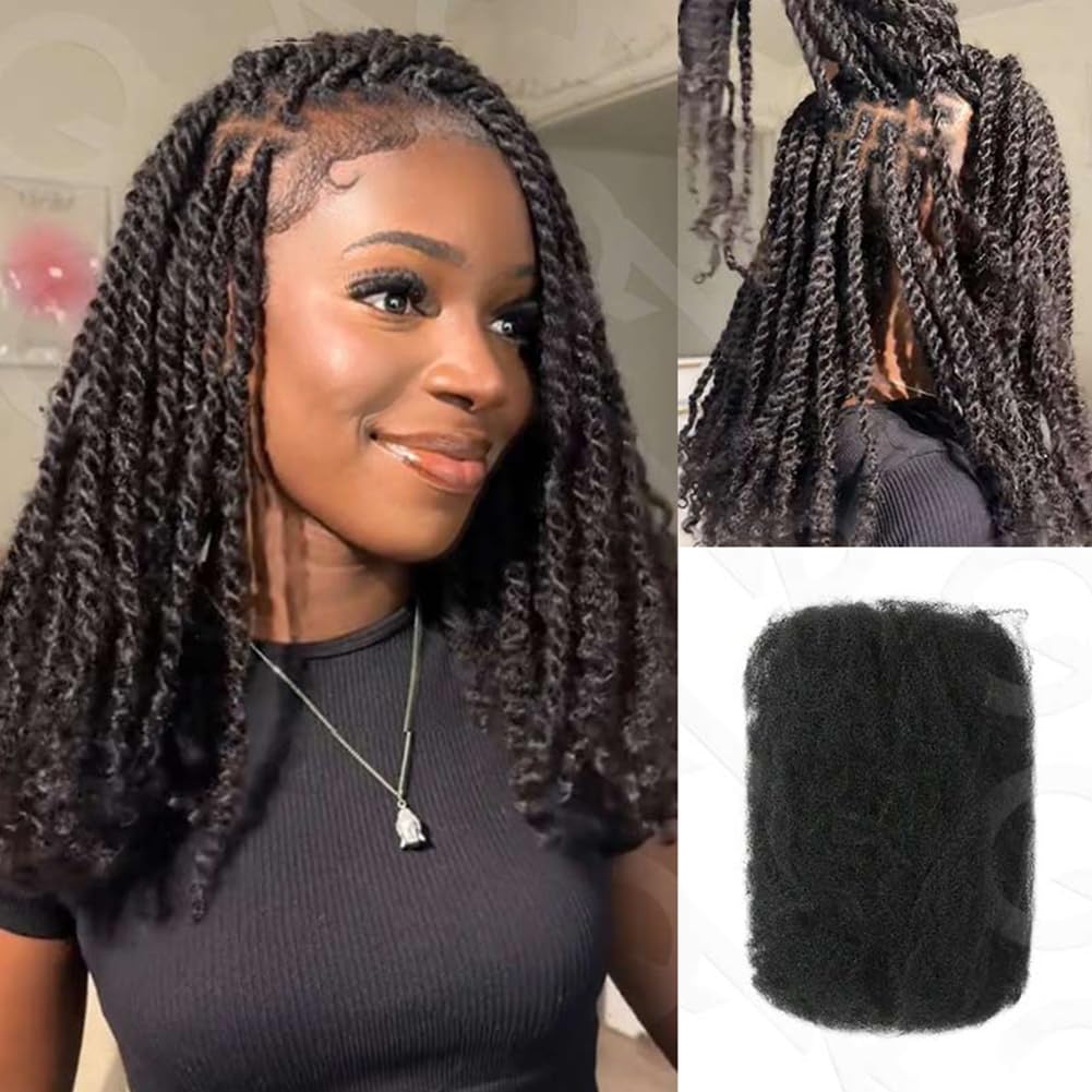 QUEEN VIRGIN REMY QVR bundle front view showing natural black hair for easy blending