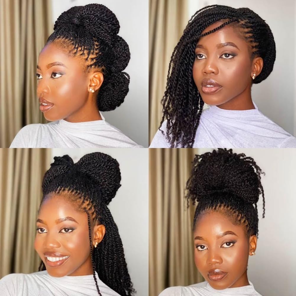 QUEEN VIRGIN REMY close-up of kinky texture showing soft coils and natural look