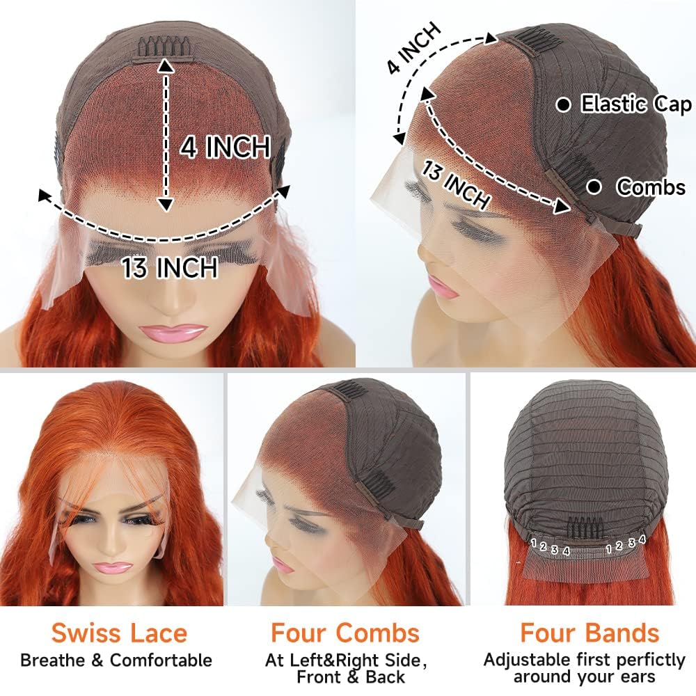 QZOQZO cap interior with straps and combs for secure, glueless fit