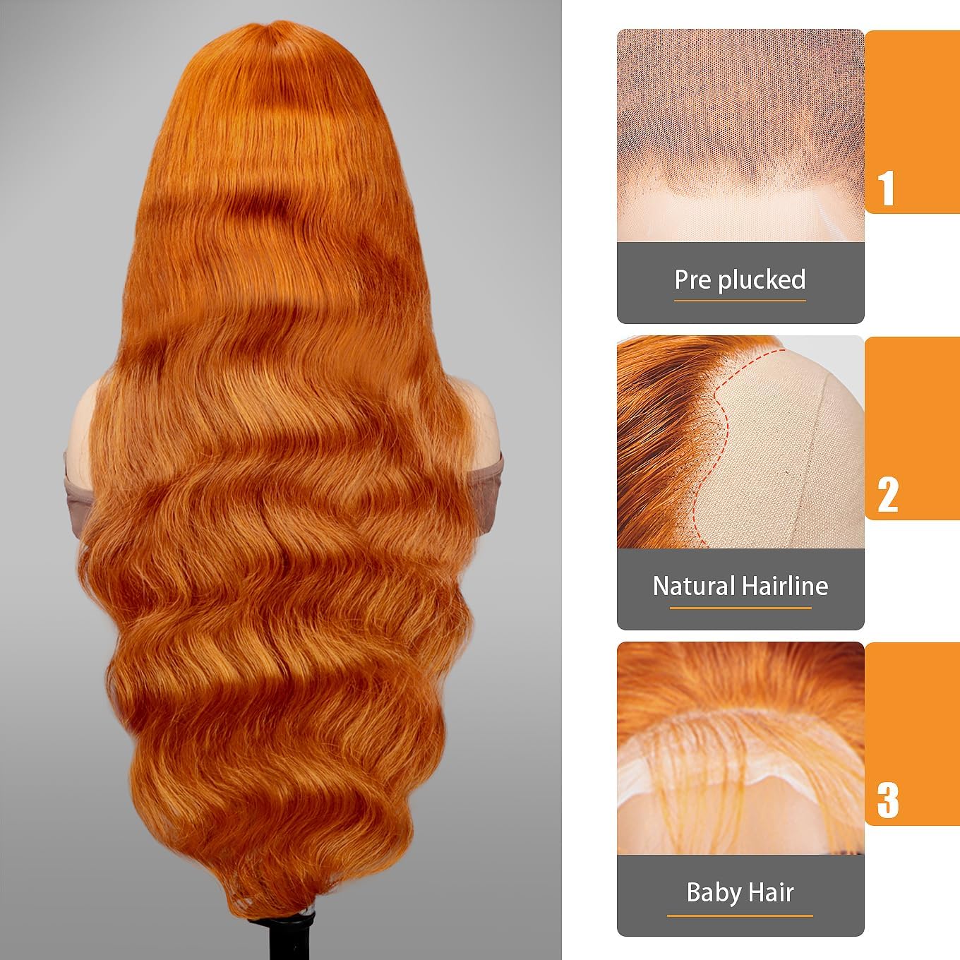 QZOQZO lace frontal hairline detail emphasizes invisible parting benefit