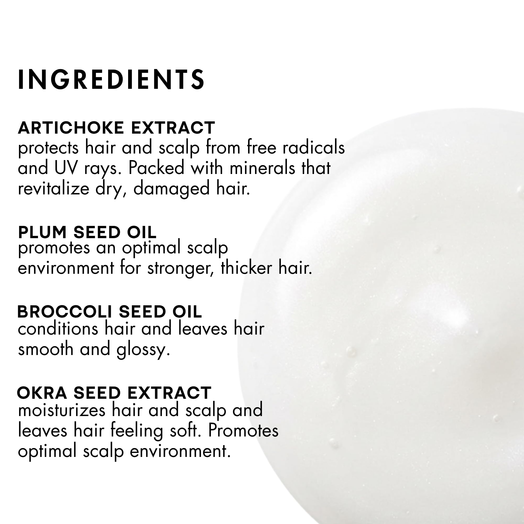 R+Co product applied to mid-lengths and ends showing targeted hydration benefit
