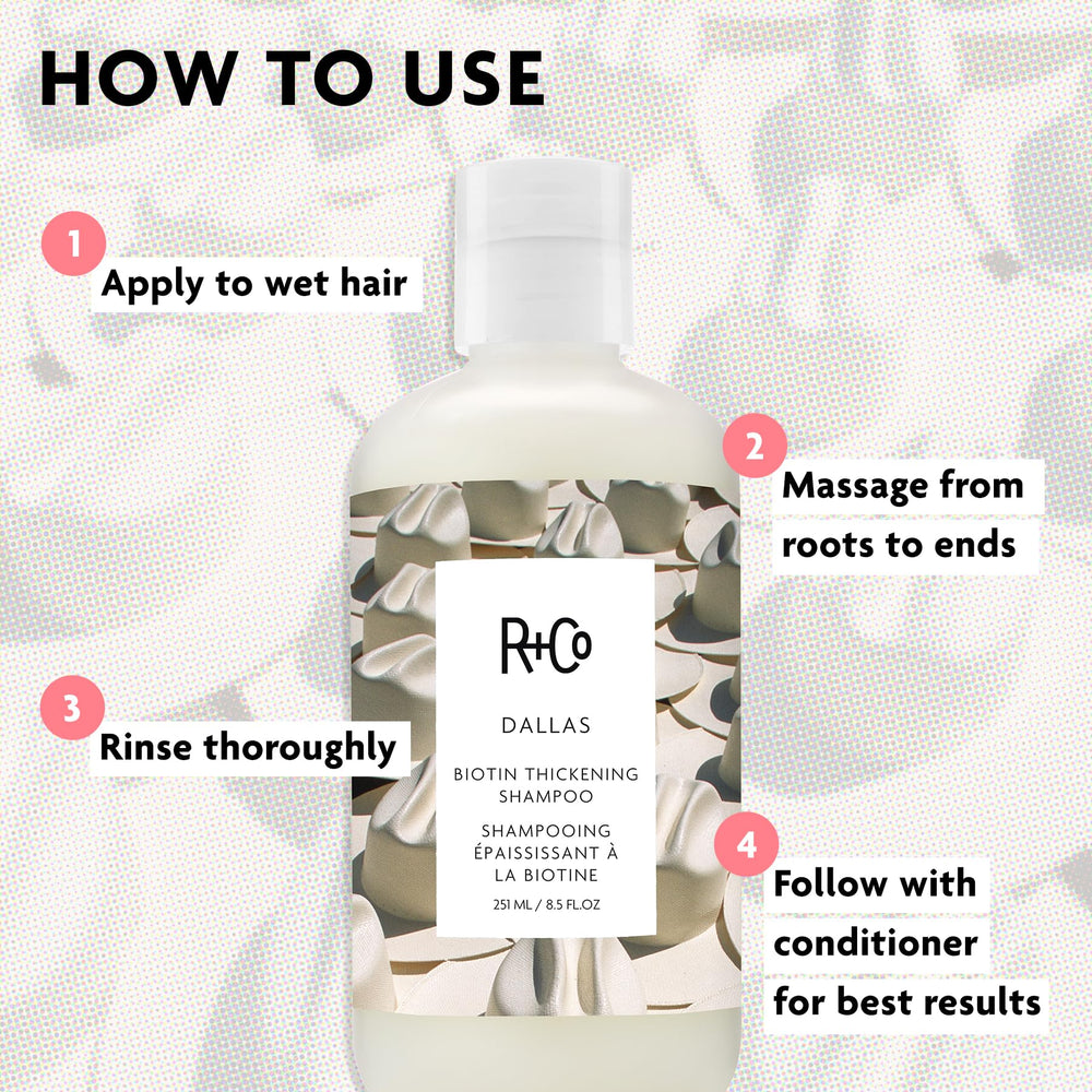 R+Co DALLAS with coconut and loquat elements showing nourishing ingredient benefit