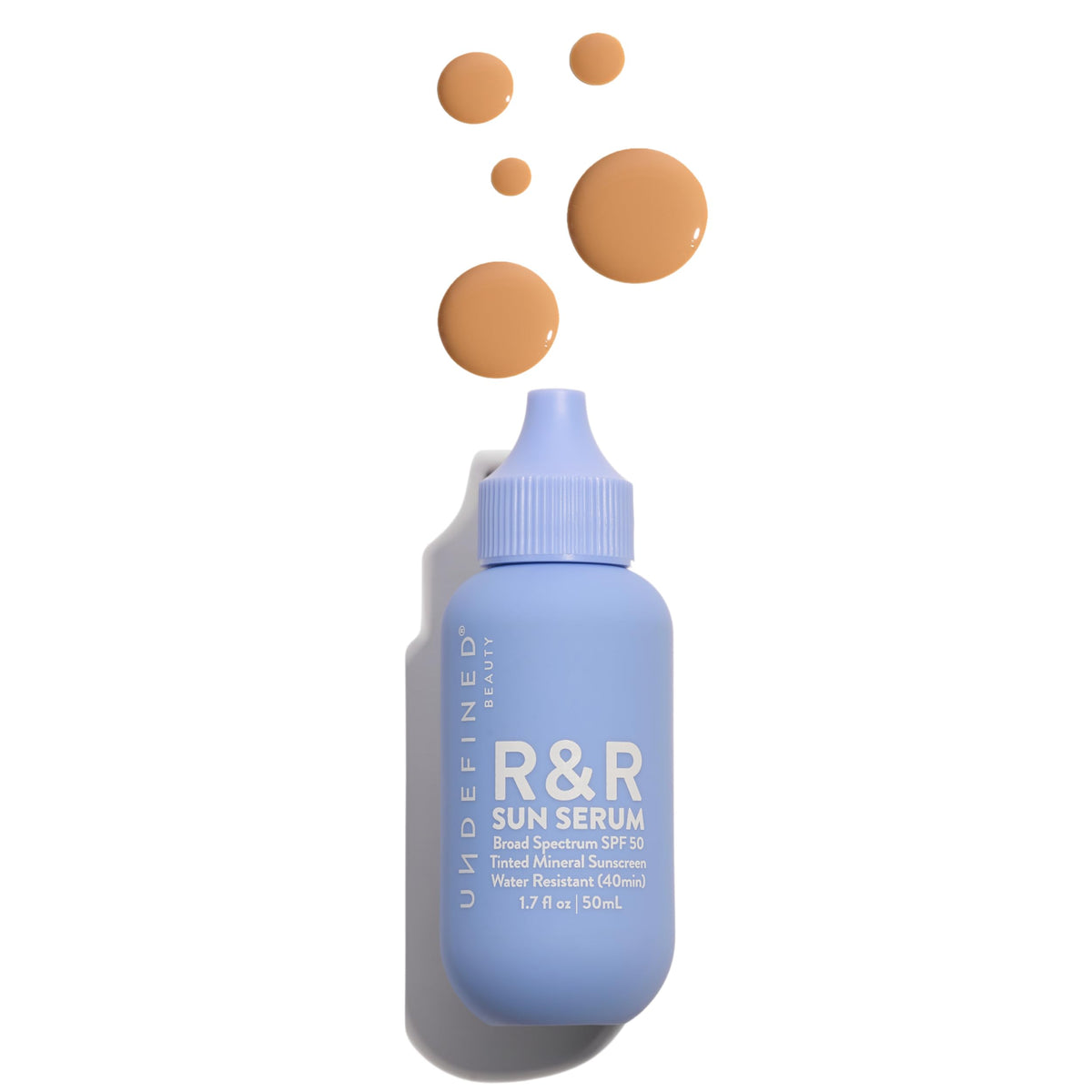 R&R Sun Serum medium bottle front view showing packaging and SPF benefit