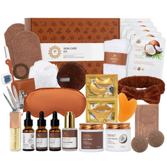 RA ROSA ACCA front packaging showing the full 32-piece spa kit and easy gifting
