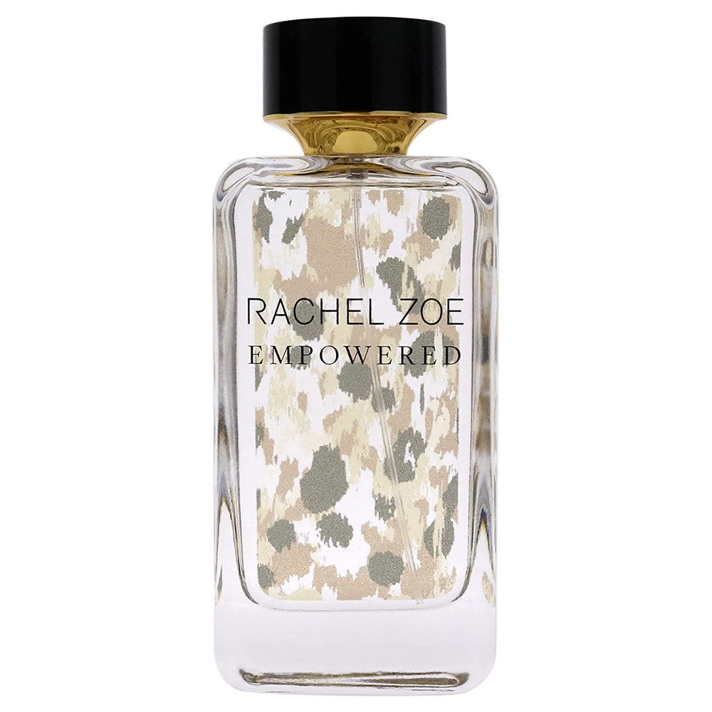 Rachel Zoe front bottle view showing elegant design and daily confidence
