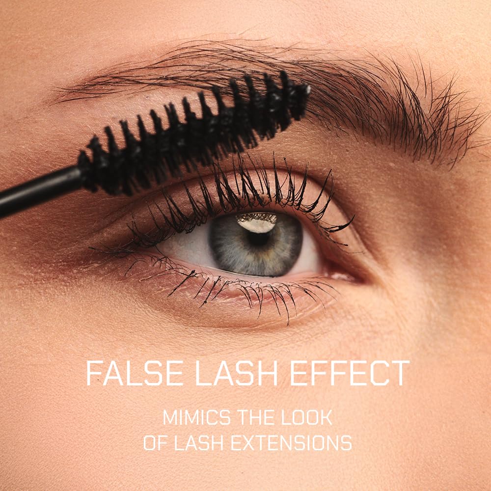 Radiant Professional before and after lashes showing length and volume improvement