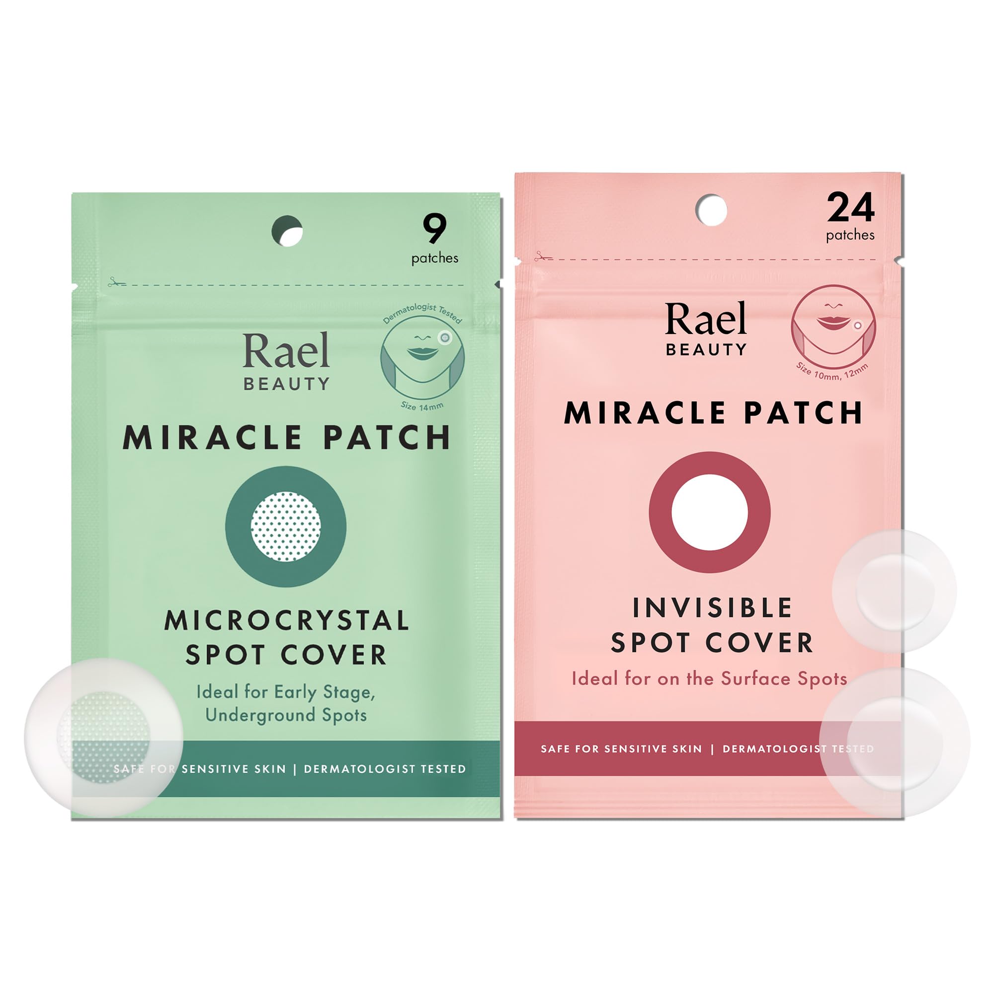 Rael front packaging showing 33-count box and clear benefits