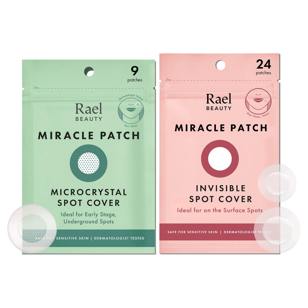 Rael front packaging showing 33-count box and clear benefits