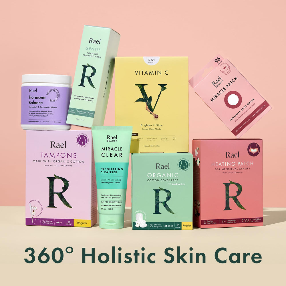 Rael macro view of retinol and hydrocolloid showing targeted active delivery benefit