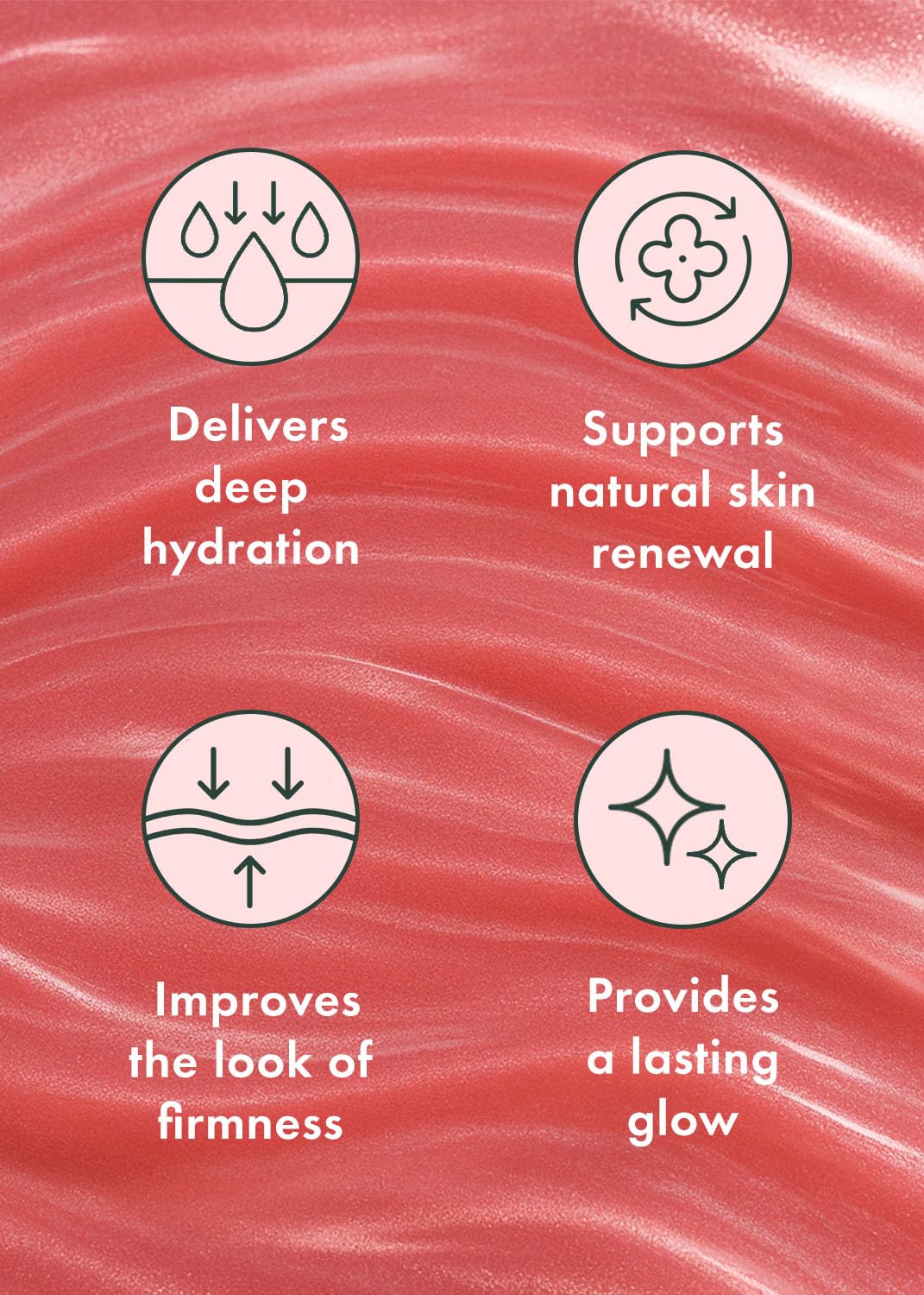 Rael mask shown in nighttime bathroom routine to show evening use benefit