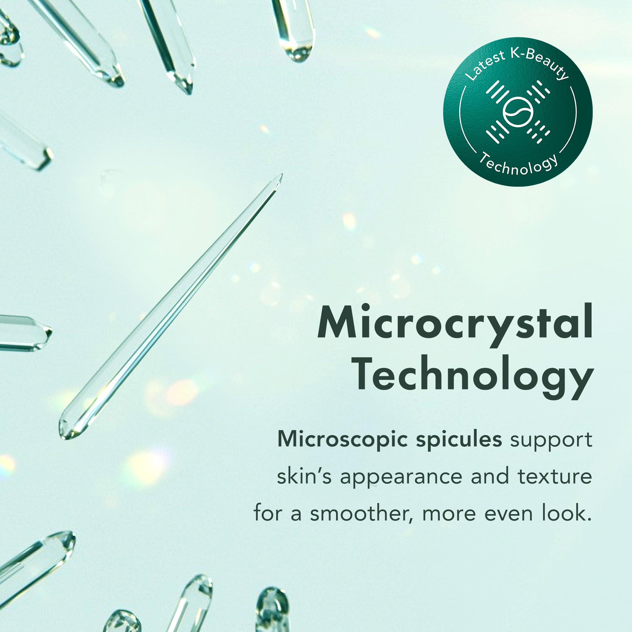 Rael serum dispensing from pump illustrating easy application benefit