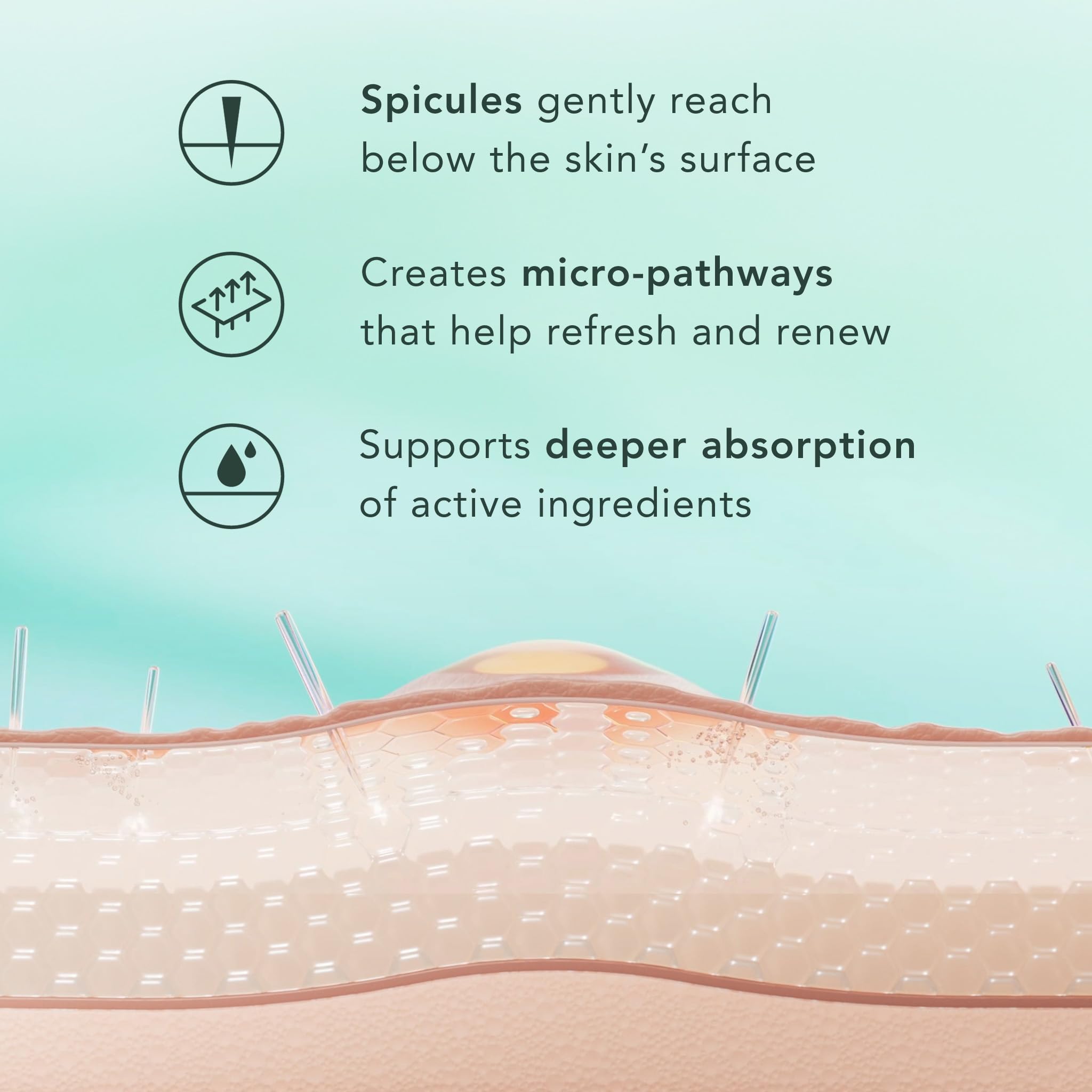 Rael close-up of serum texture highlighting lightweight hydration