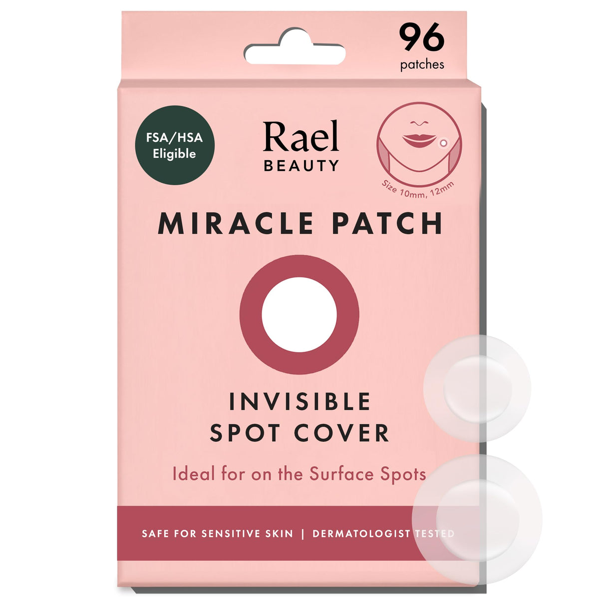 Rael packaging front showing product and count for quick identification