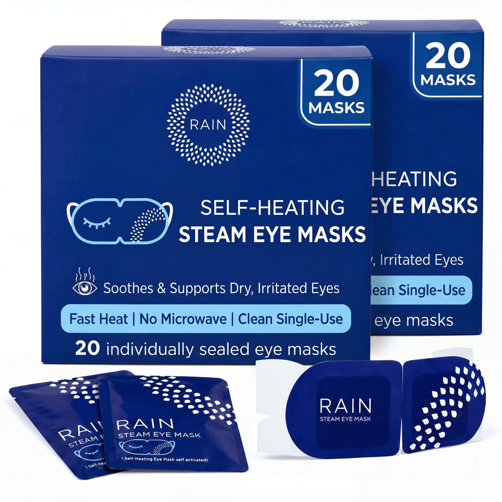 Rain front packaging showing product name and quantity for quick identification and trust
