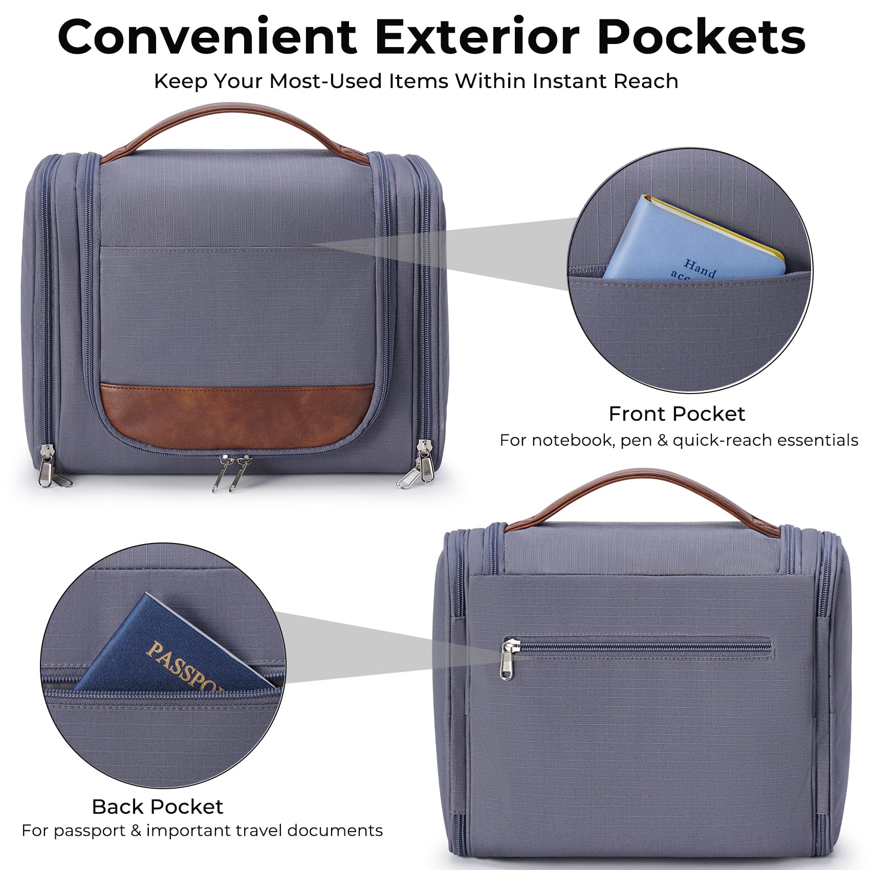 Ralnitote close-up of water-resistant fabric highlighting durable protection for contents
